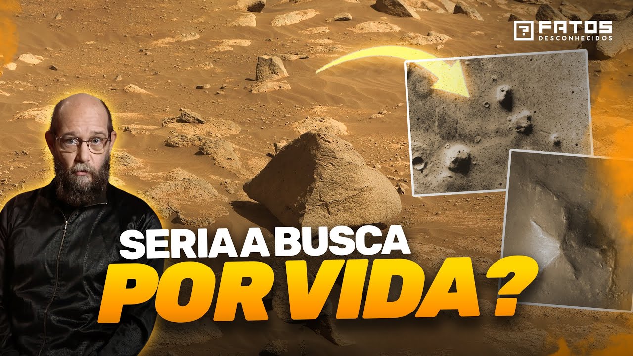NASA descobre ESTRANHA forma de PIRÂMIDE em MARTE!