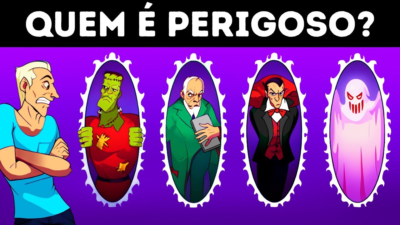 Você consegue resolver estes enigmas? Teste seu cérebro com o Quiz do Intruso