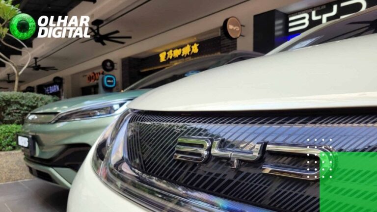 Os carros da BYD ganharão um reforço de peso