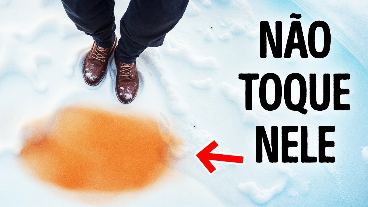 Por que a neve dessa cor é mais do que apenas estranha