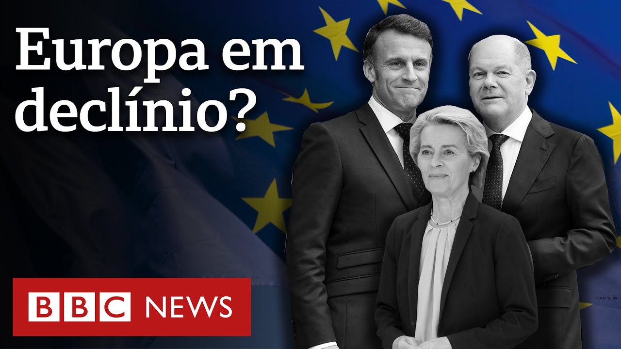 Por que Europa está perdendo poder para EUA e China