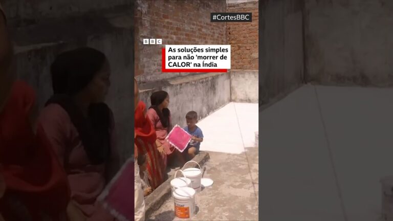Calor extremo: as soluções para enfrentar quase 50ºC na Índia #bbcnewsbrasil