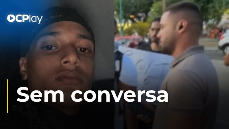 Repórter do SBT é agredido por defensores do rapper Oruam