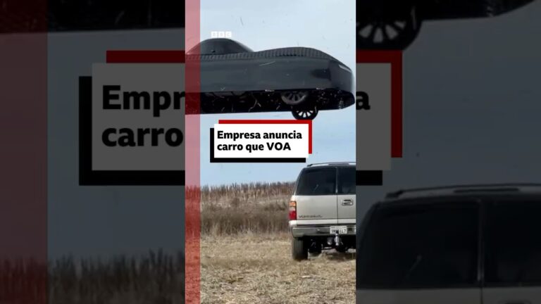 ‘No futuro teremos carros voadores’: empresa divulga protótipo de modelo que voa #bbcnewsbrasil