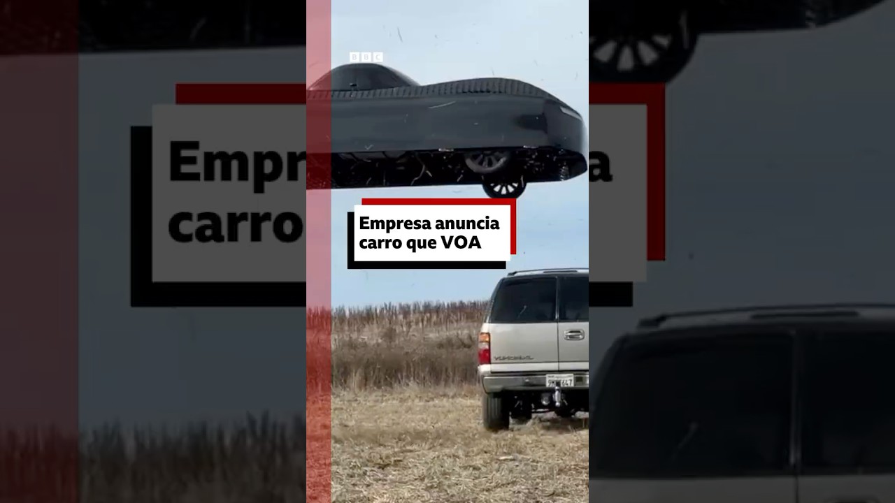 'No futuro teremos carros voadores': empresa divulga protótipo de modelo que voa #bbcnewsbrasil