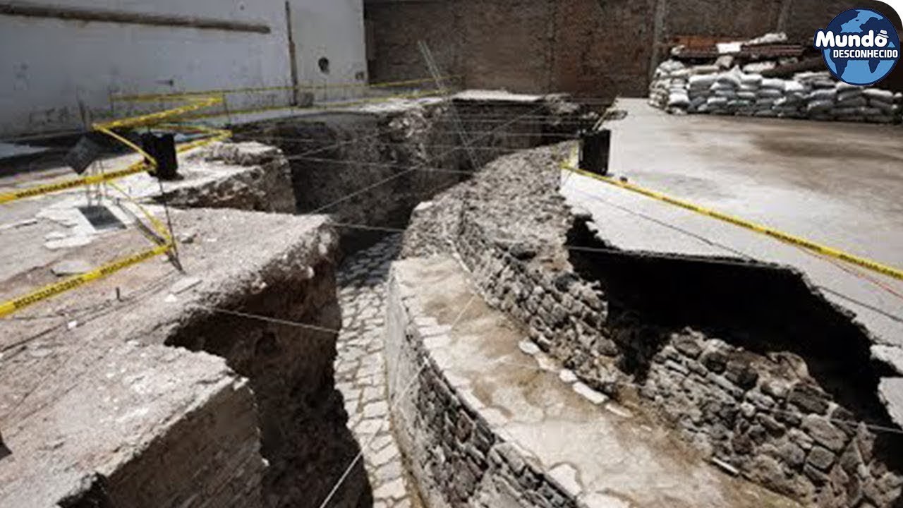 Quando os arqueólogos encontraram este templo asteca, descobriram algo espetacular