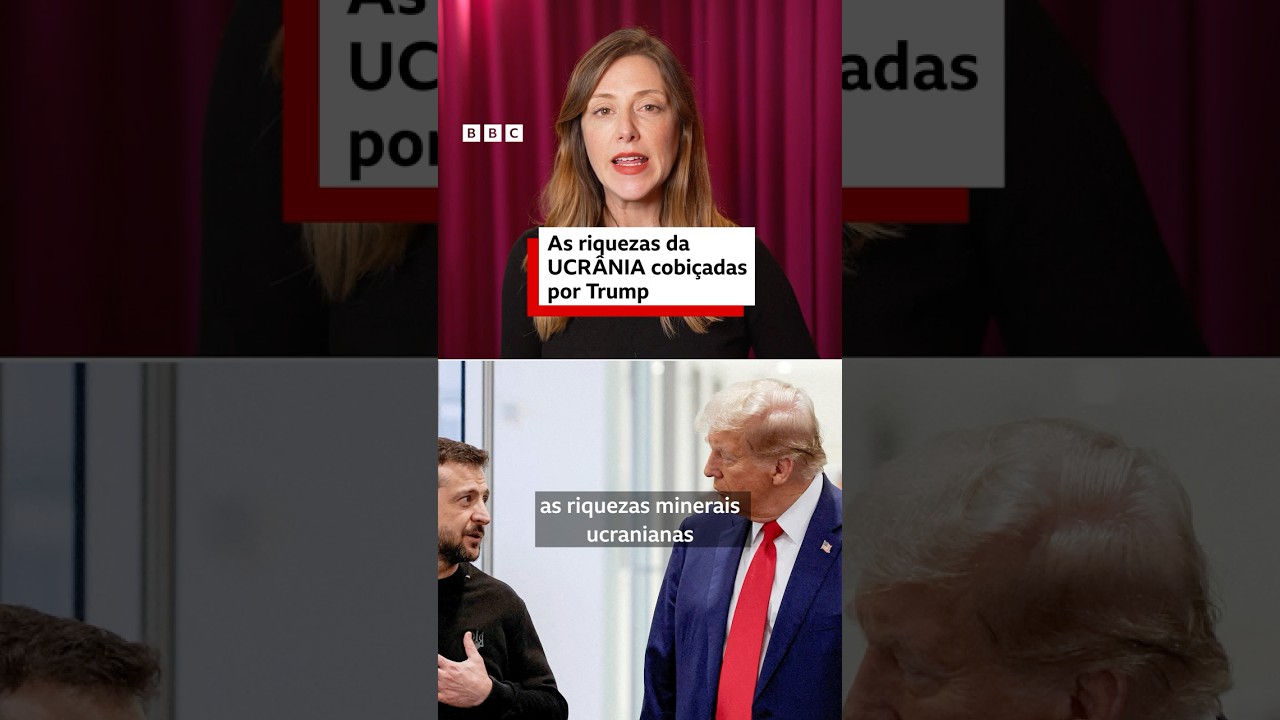 Trump e Ucrânia: os minerais raros cobiçados pelos EUA #bbcnewsbrasil