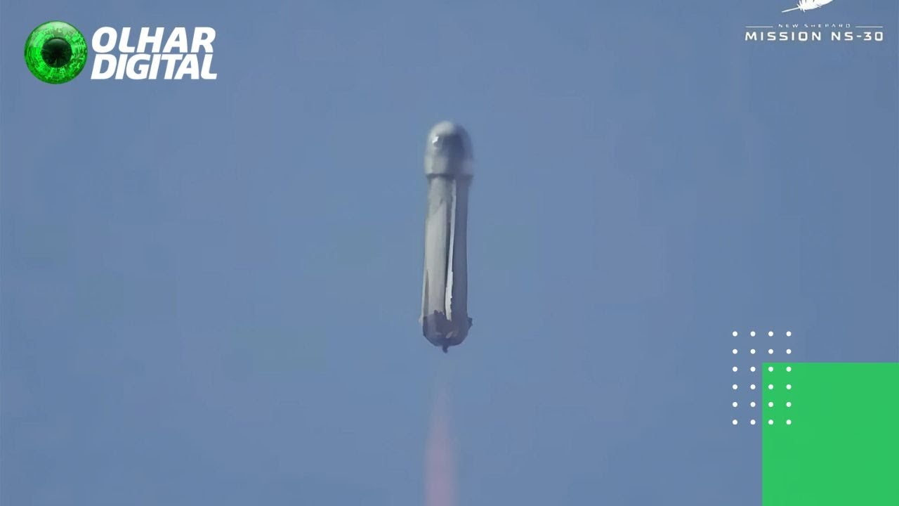Turismo espacial: Blue Origin conclui nova missão com sucesso
