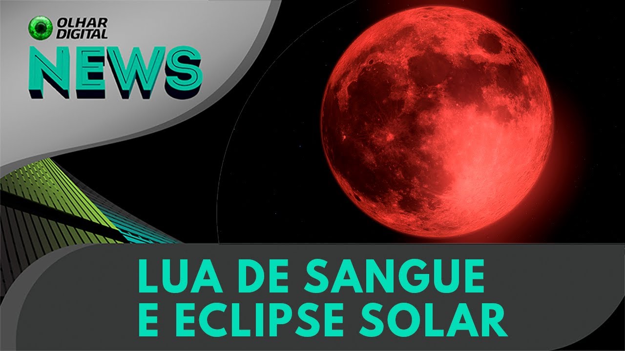 Ao vivo | Lua de Sangue e eclipse solar: falta pouco! | 25/02/2025 | #OlharDigital