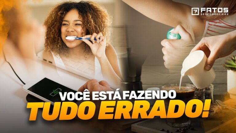 Você Está Fazendo Tudo Errado: 29 Coisas que ERRAMOS todos os Dias!