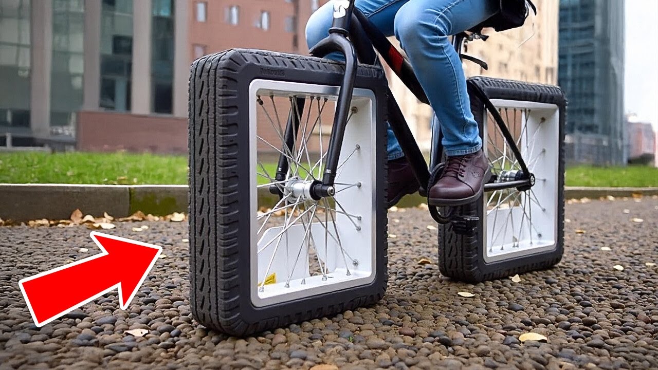 Bicicleta de rodas quadradas e outras descobertas que estão mudando nossa maneira de pensar