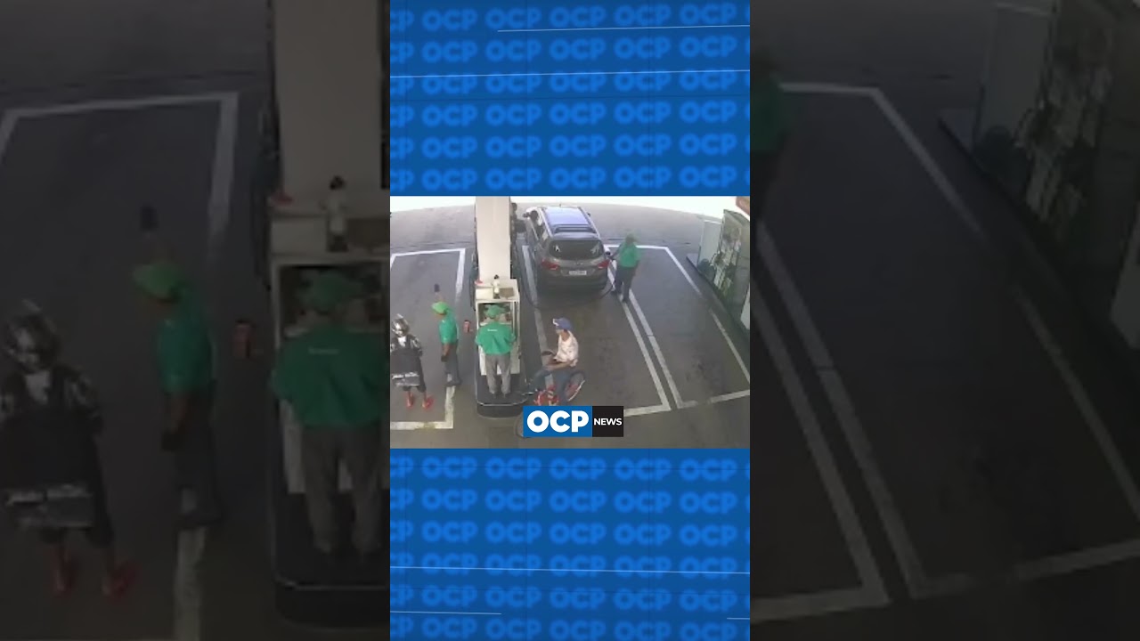 Assaltante atira em frentista de posto