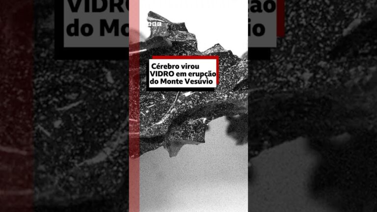Por que tinha vidro no cérebro 🧠🌋 deste adolescente de 79 d.C.? #bbcnewsbrasil