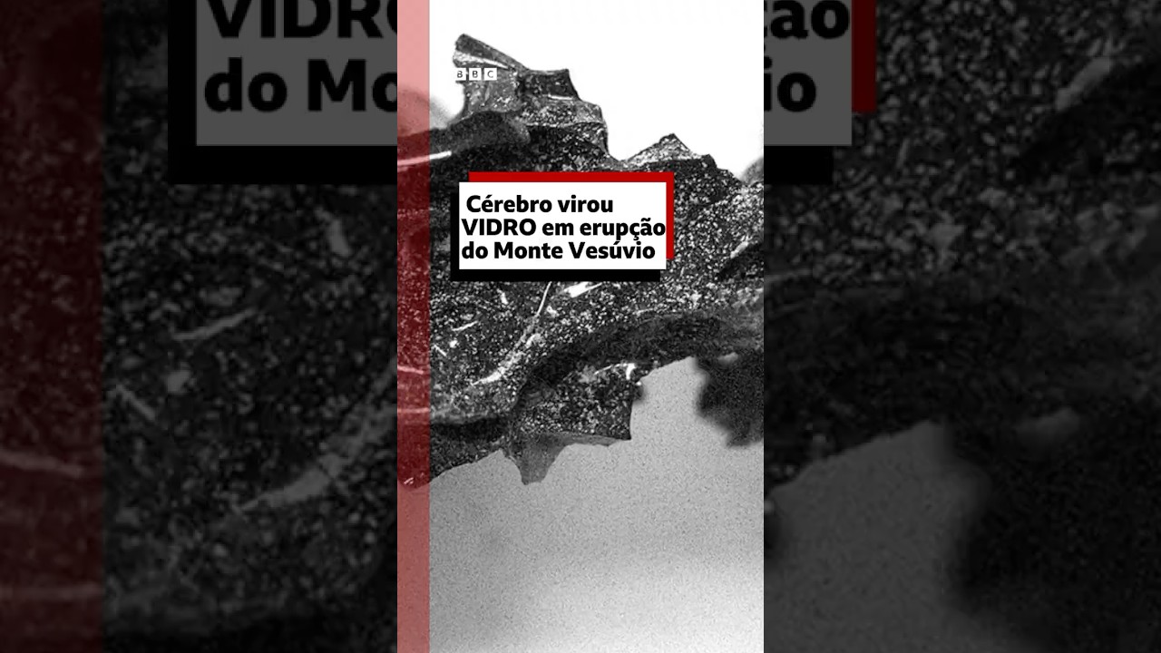 Por que tinha vidro no cérebro 🧠🌋 deste adolescente de 79 d.C.? #bbcnewsbrasil