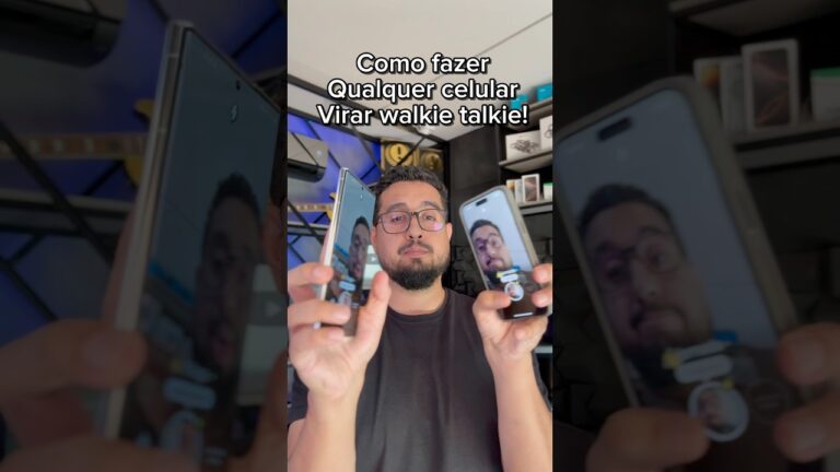 Como fazer qualquer celular virar um Walkie-Talkie