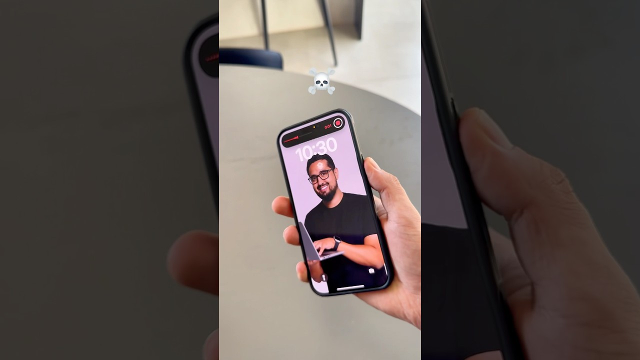 Como gravar no iPhone com dois toques na traseira dele