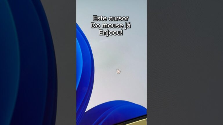 Como mudar o cursor do seu computador