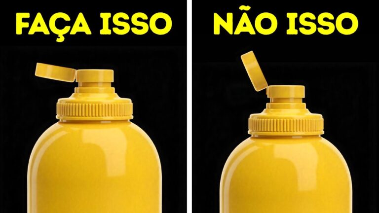 Esta é a maneira correta de usar esses itens comuns