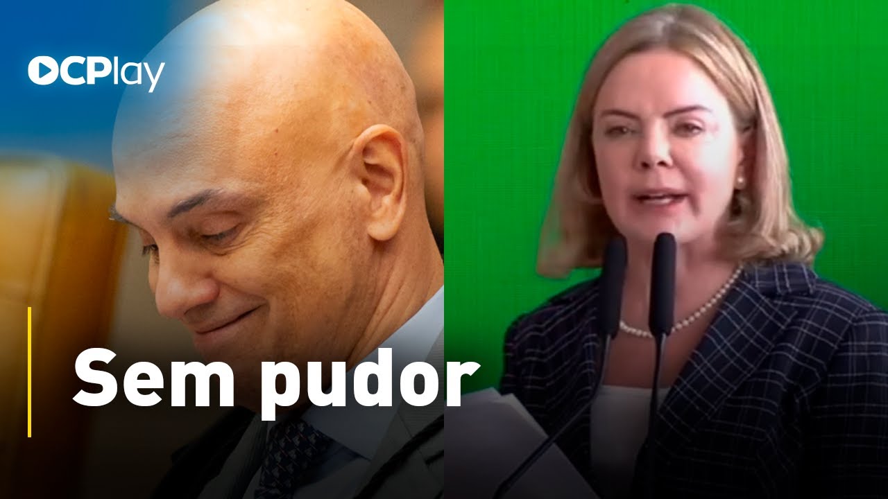 Gleisi rasga elogios a Alexandre de Moraes