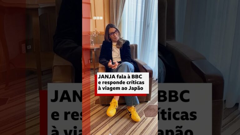 Janja fala à BBC e críticas sobre viagem ao Japão #bbcnewsbrasil