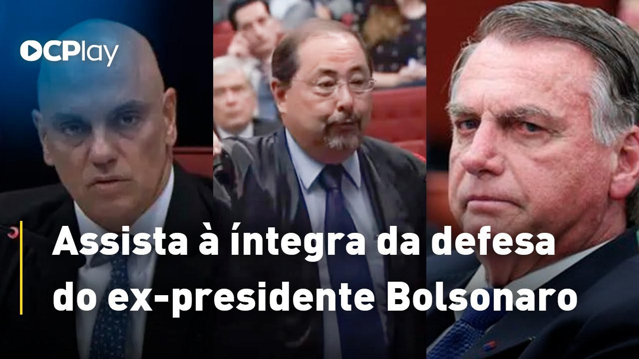 Julgamento de Bolsonaro: veja à íntegra da defesa do ex-presidente