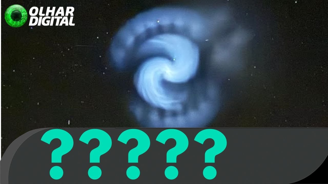 Misteriosa espiral brilhante surge no céu da Europa; veja!