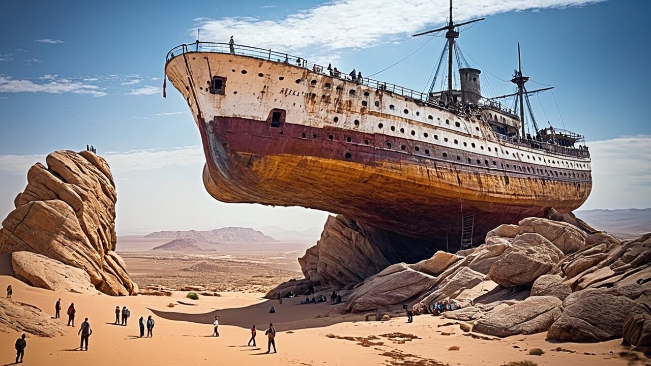 Navios Perdidos no Deserto // Mistérios Marítimos Fascinantes