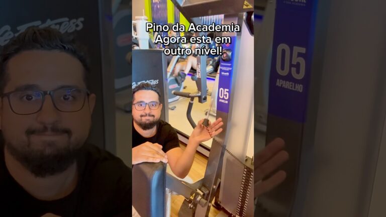 O cara que criou esse pino de academia é um gênio
