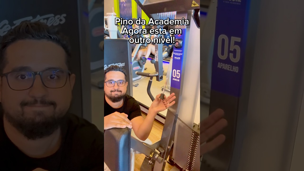 O cara que criou esse pino de academia é um gênio