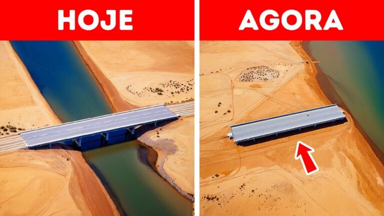 O rio que abandonou sua ponte – e outros fatos malucos