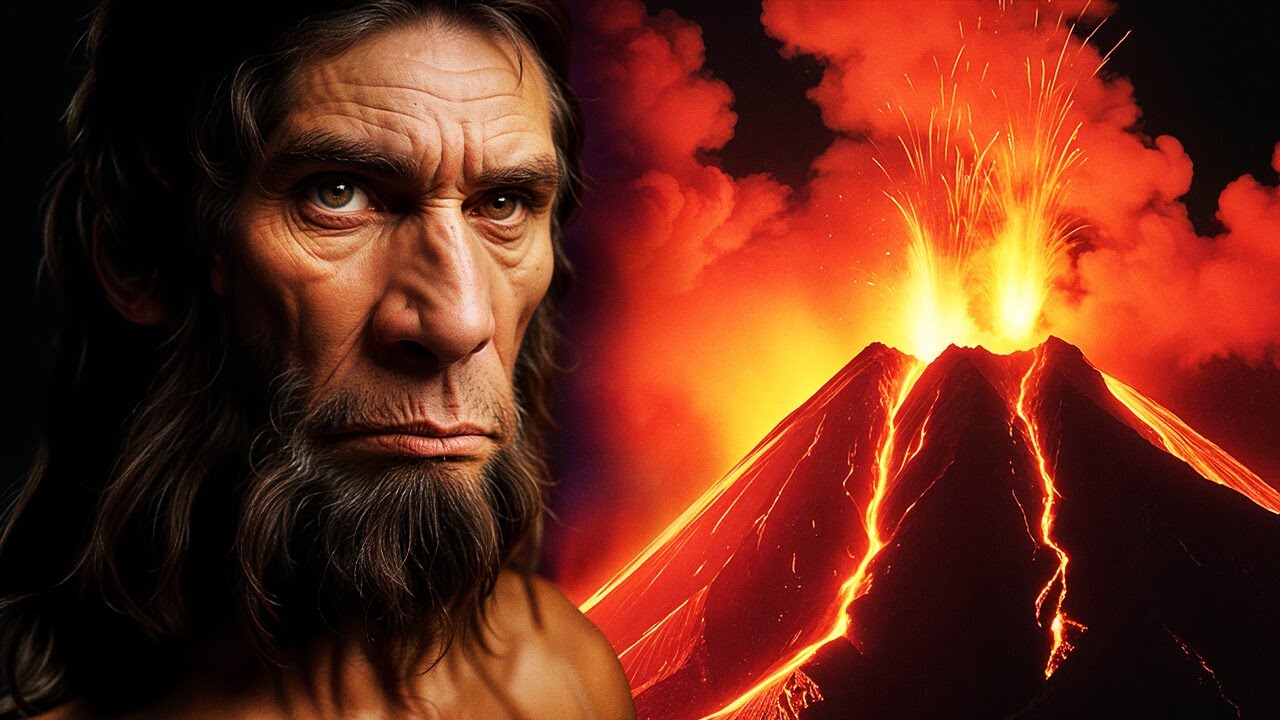 Vulcão que destruiu os neandertais ganha vida novamente