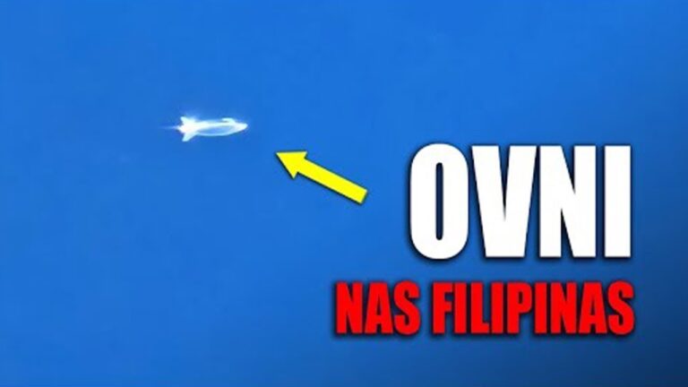 OVNI de Aparência Metálica Quase Transparente Aparece no Céu nas Filipinas