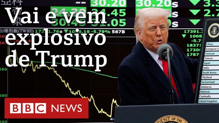 Tarifaço de Trump: o vai e vem na maior mudança no comércio global em um século