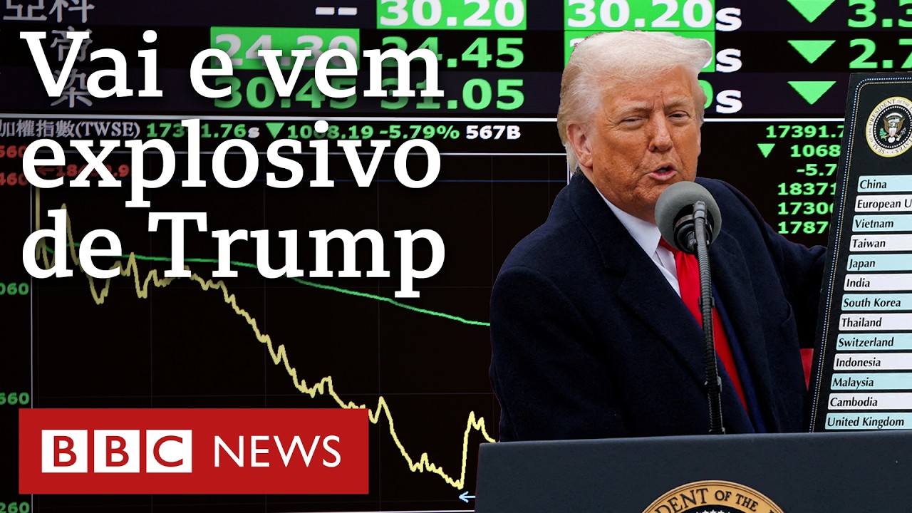 Tarifaço de Trump: o vai e vem na maior mudança no comércio global em um século