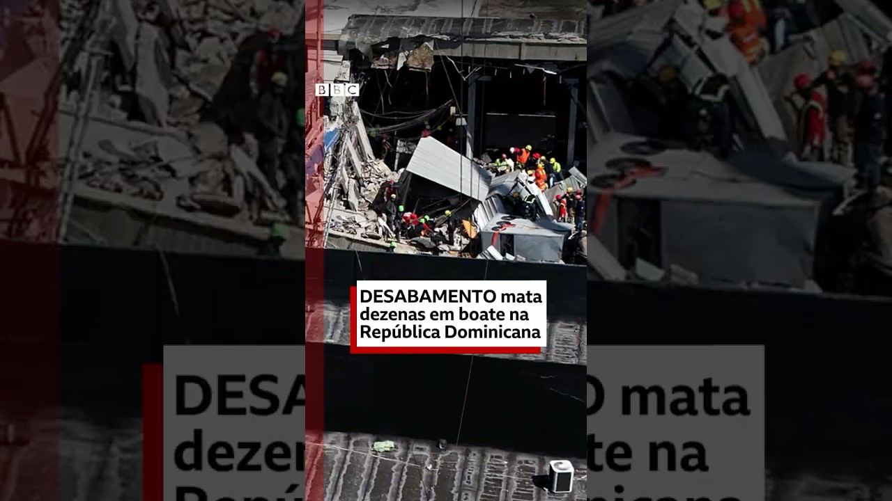 Tragédia na República Dominicana: teto de boate cai e mata mais de 100 pessoas #bbcnewsbrasil