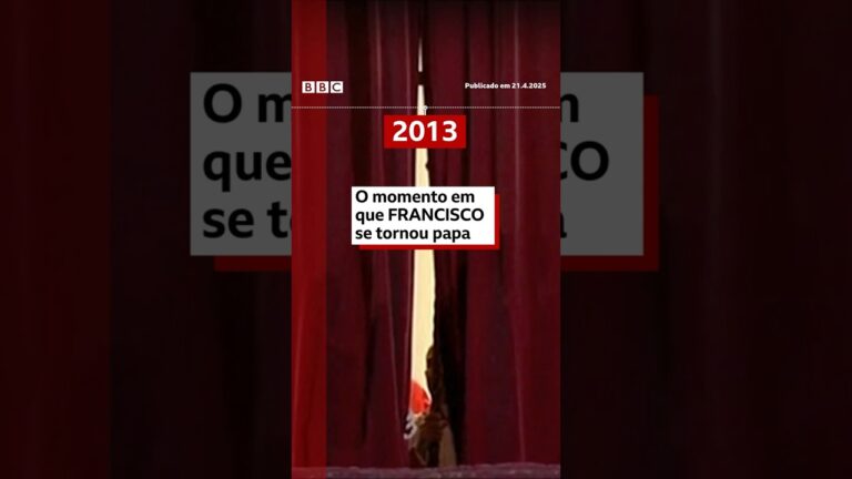 Memória: veja o momento em que Francisco é apresentado como novo papa #bbcnewsbrasil