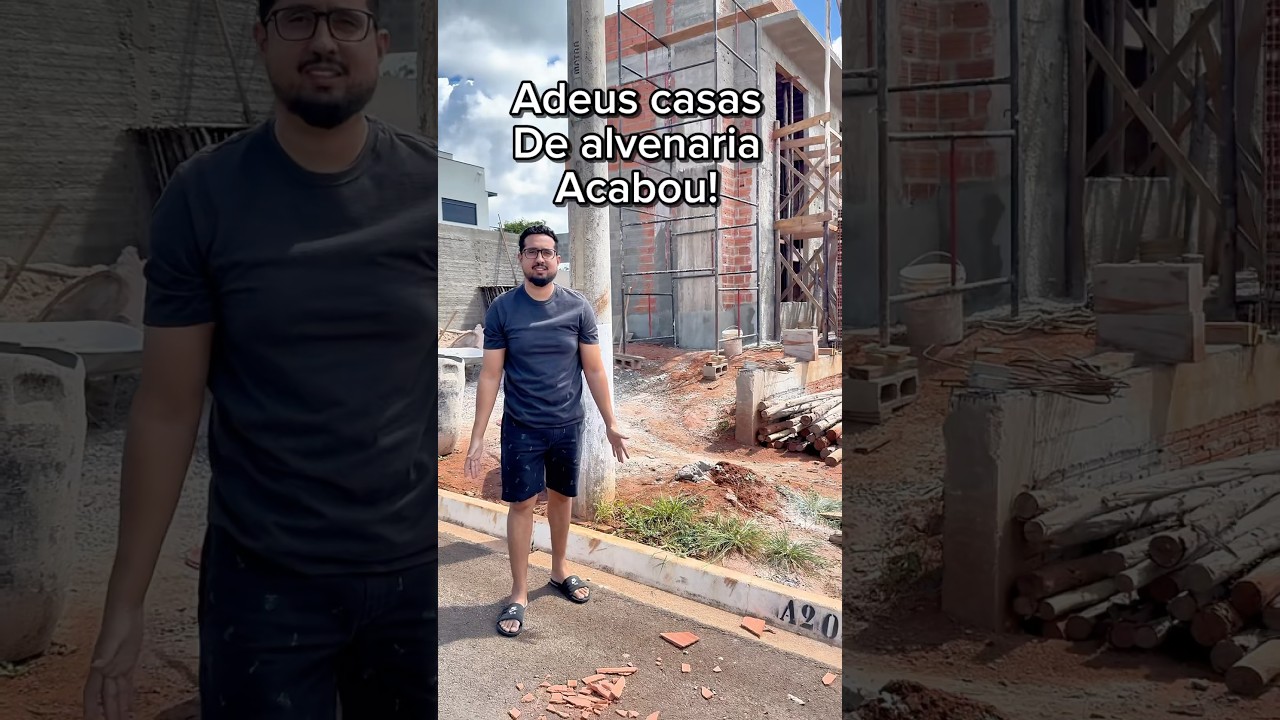 A casa do futuro é de steelframe
