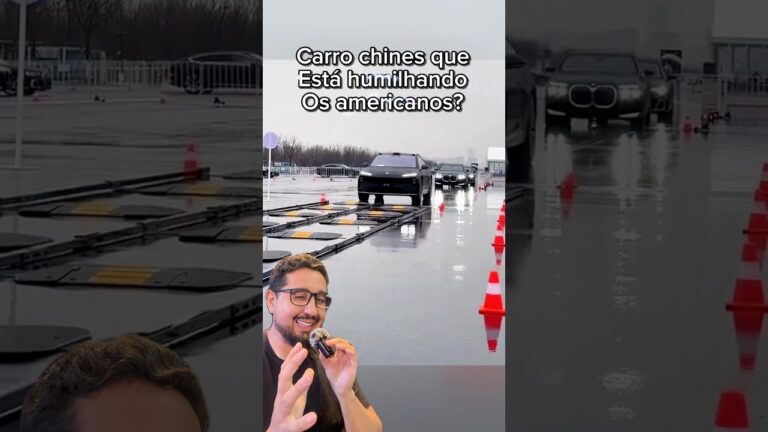 A suspensão desse novo carro chinês é incrível