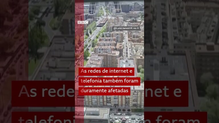 Apagão para o trânsito em Madri