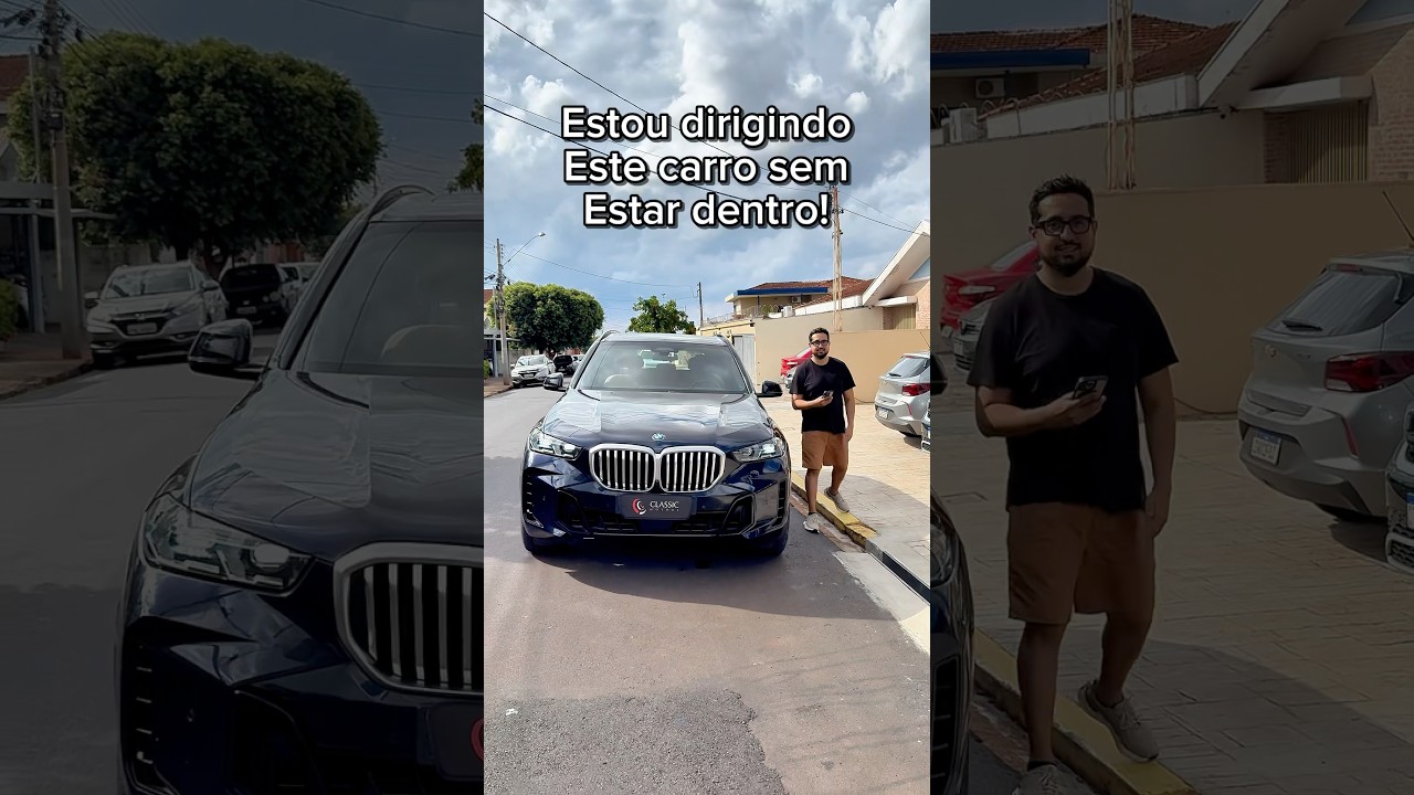 Bmw x5 é sobrenatural de tanta tecnologia