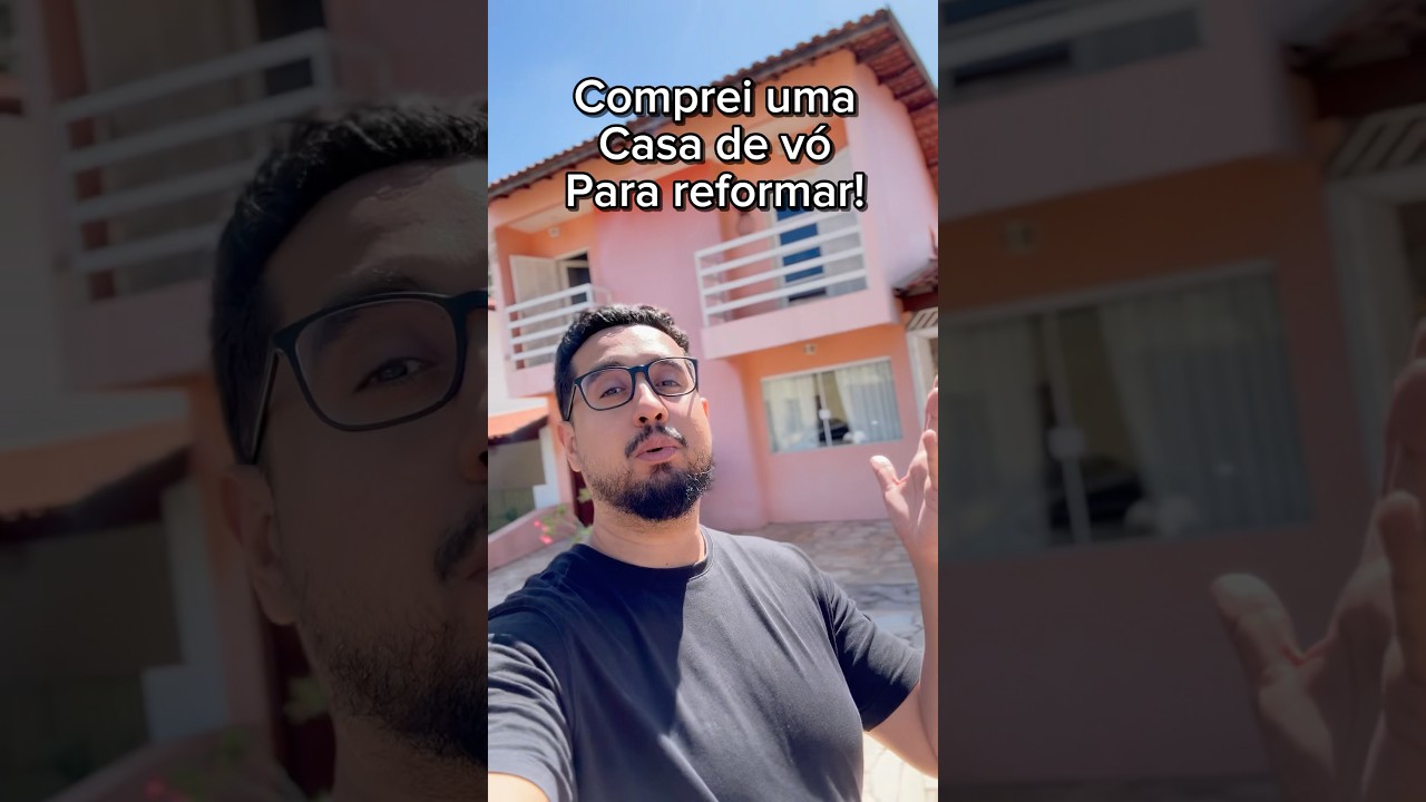 Comprei uma casa de vó de mais de 20 anos de construção