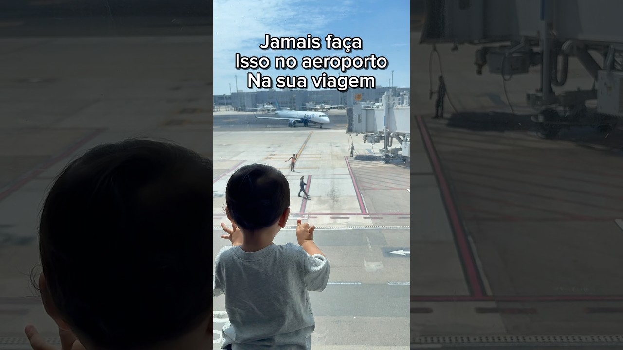 Essas são dicas de segurança importantes no aeroporto