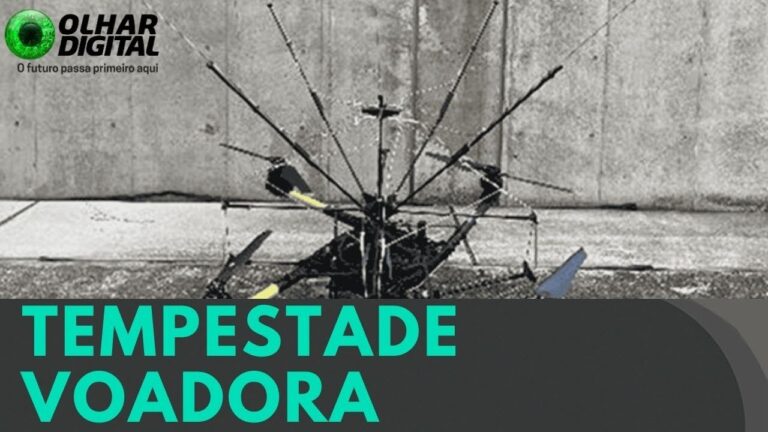 Esse drone é capaz de disparar raios!