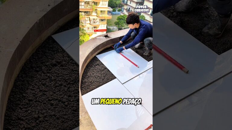 ESSE PEDREIRO SURPREENDEU A TODOS COM SUA HABILIDADE INCRÍVEL
