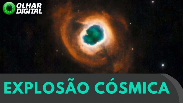 Hubble flagra uma estrela morrendo; veja!