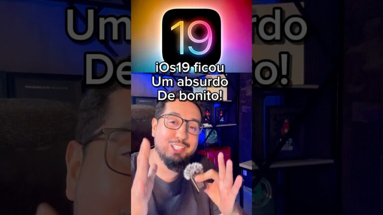 iOs19 vai ficar bonito?