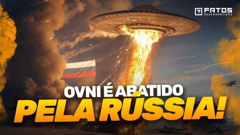 Disco voador se aproxima da Terra e Rússia tenta derrubar esse objeto misterioso no céu