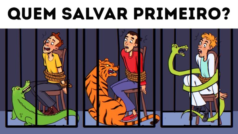 Resolva Estes Enigmas para ser Mais Esperto e Pegar Nico Nacho