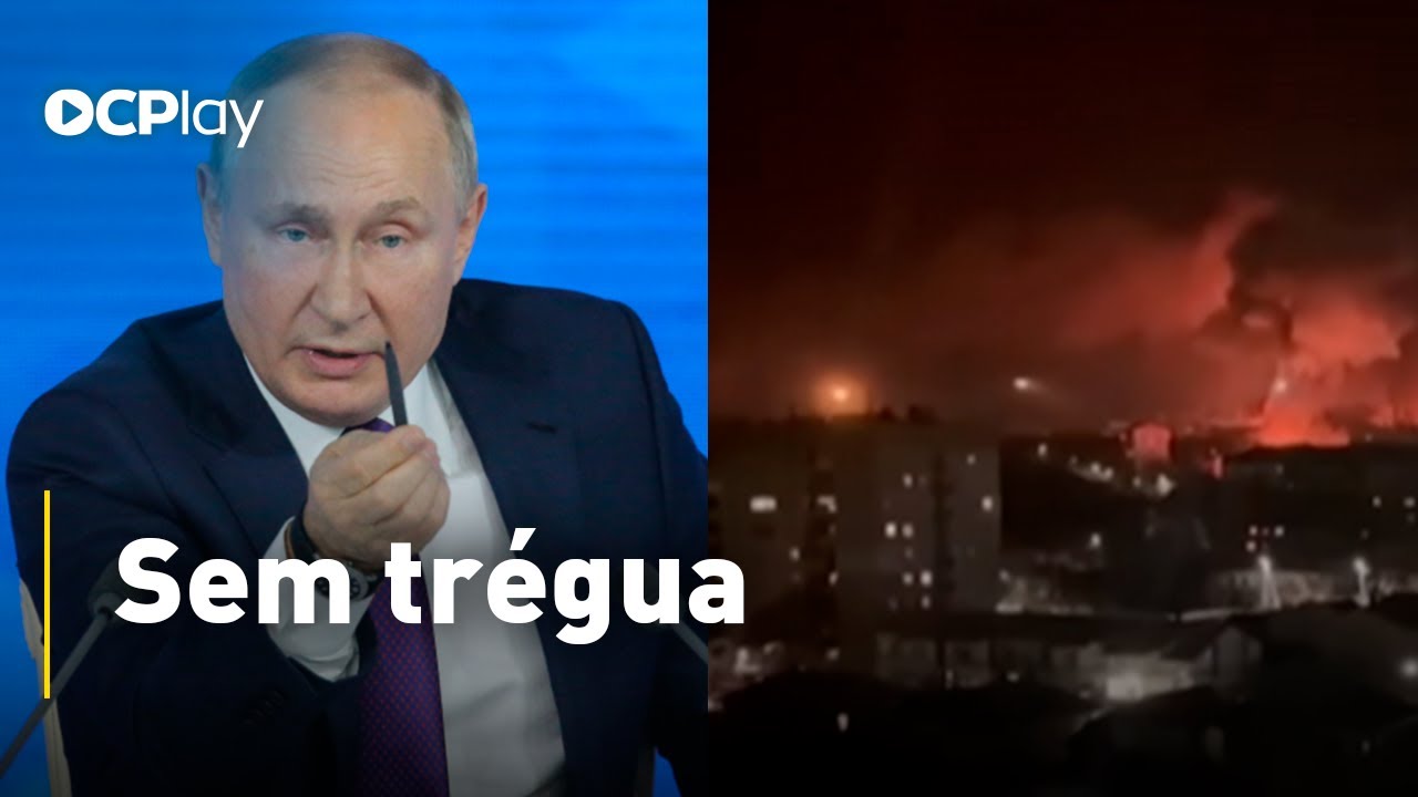 Vários ataques russos mostram que guerra está longe do fim