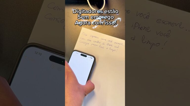 Veja como digitalizar qualquer texto e transferir no iPhone